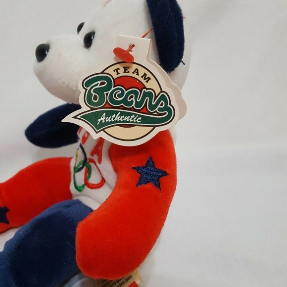 Team Bears Authentic Bean Plush Bears USA Olympic - Picture 6 of 12